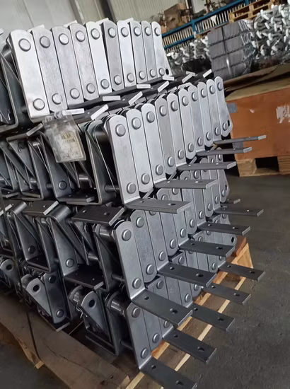 China Factory Custom Stainless Steel Transmission Scraper Conveyor Chain