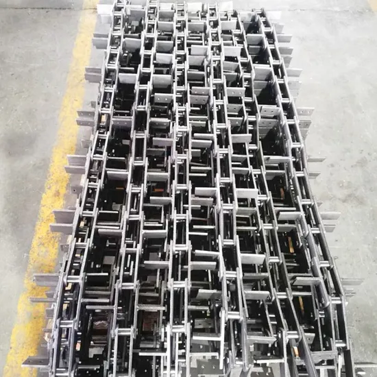 China Factory Custom Stainless Steel Transmission Scraper Conveyor Chain