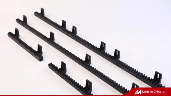 M4 6 Eyes Heavy Nylon Gear Rack para puerta corredera o puerta automática con alta calidad